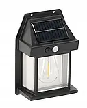 Сонячний настінний світильник GardenLine SOL5646 500Лм із датчиком руху, 50 LED, 12×17×5.8см Автономний ліхтар на сонячній батареї, фото 7