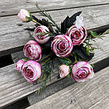 Штучні квіти Букет півонії камелія, лютики, рананкулюс 30 см, фото 2