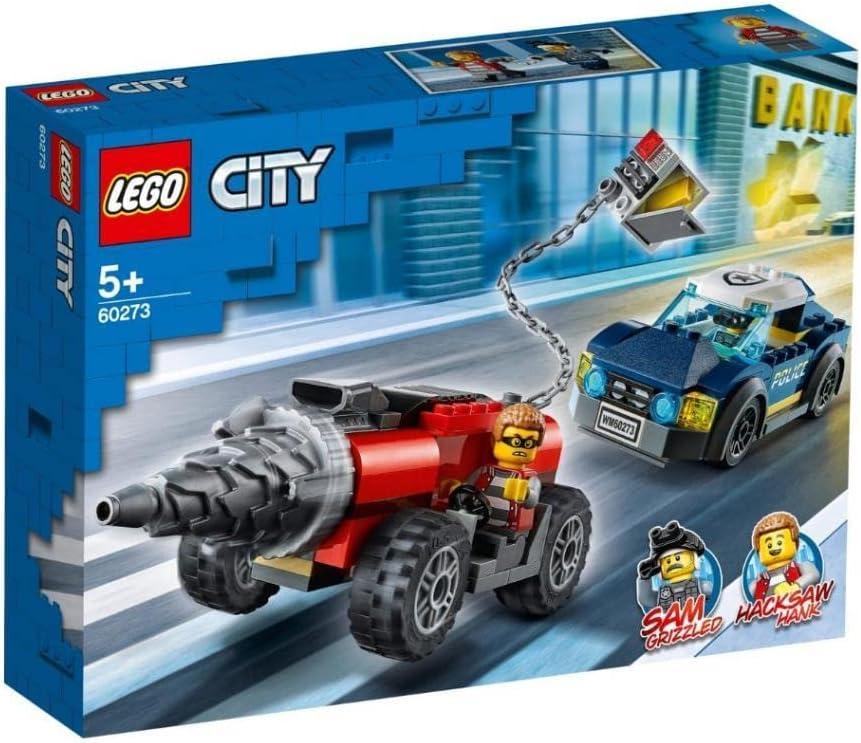 Конструктор LEGO City Елітний поліцейський загін: переслідувати бура 60273