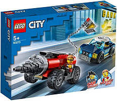 Конструктор LEGO City Елітний поліцейський загін: переслідувати бура 60273