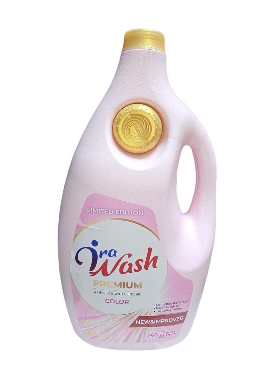 Гель для прання PREMIUM Ira Wash color для прання кольорових речей 6,3 л 140 прань