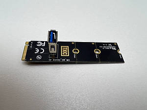 Перехідник M.2 to USB PCIE1X бв