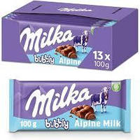 Шоколадка Milka Alpine Milk 90 г 14 шт.