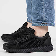 Кросівки жіночі Lika чорні сітка (ЛК 31 чорні)