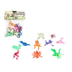 303-62 Тварини мультяшні комахи, 10 шт. пакет 14*3*16см