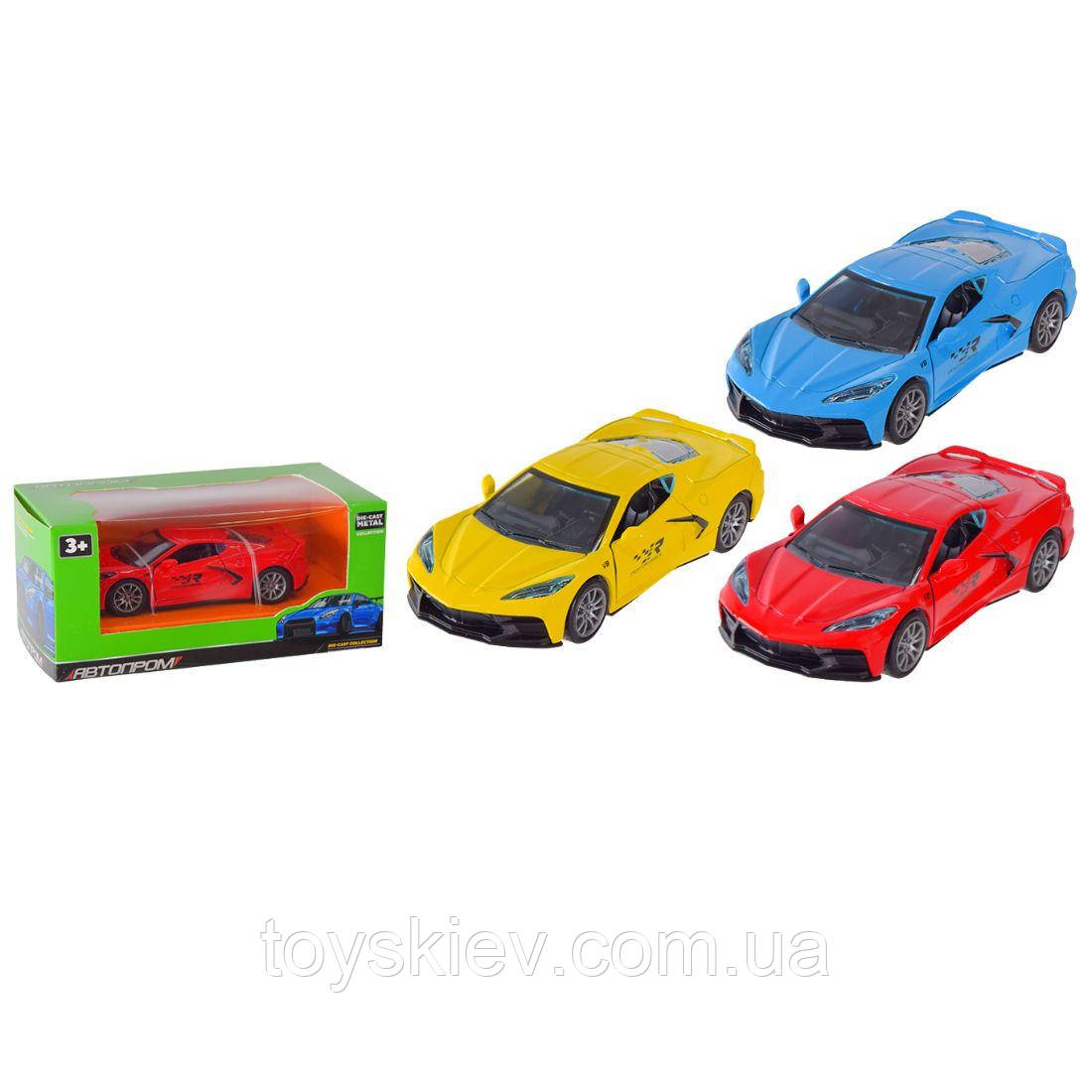 74167 АР Машина мет. АВТОПРОМ 1:32, 3 кольори, відкр.двер, короб.15*8*7см