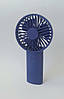 Акумуляторний портативний міні-вентилятор Mini Fan A10-10 синій, фото 7