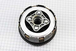 Зчеплення, маховик в зборі (4 болти, маховик 73 зуб.), CG125-250, SV-326376