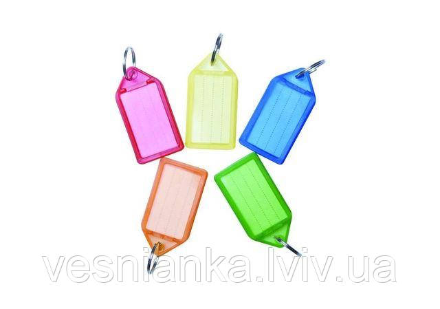 Брелок ідентифікатор для ключів 40*25мм. 41680 Economix