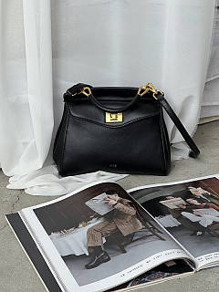 Сумка жіноча JW PEI LUCIA CLASSIC чорний 27см