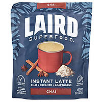 Laird Superfood, Лате швидкого приготування, чай із вершками й адаптогенами, чай, 227 г (8 унцій)
