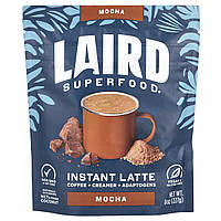 Laird Superfood, розчинне латте, кава, вершки й адаптогени, мокко, 227 г (8 унцій)