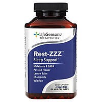 LifeSeasons, Rest-ZZZ, підтримка сну, 120 рослинних капсул
