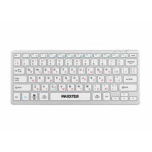 Клавiатура Maxxter KBW-C01S-UA Silver