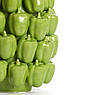 Ваза з кераміки зелена з декором у вигляді перців Bellpepper Light&Living, фото 3