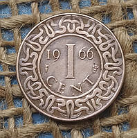 1 цент 1966 року. Сурiнам