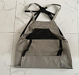 Фартух для збору врожаю (овочів, фруктів) ,Фартух-мішок для саду, колір хакі, синій, фото 3