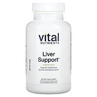 Vital Nutrients, підтримка печінки, 120 веганських капсул