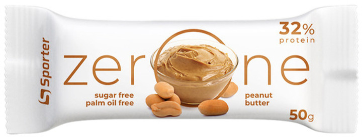 Батончик арахісова паста Sporter (ZerOne) 50 г