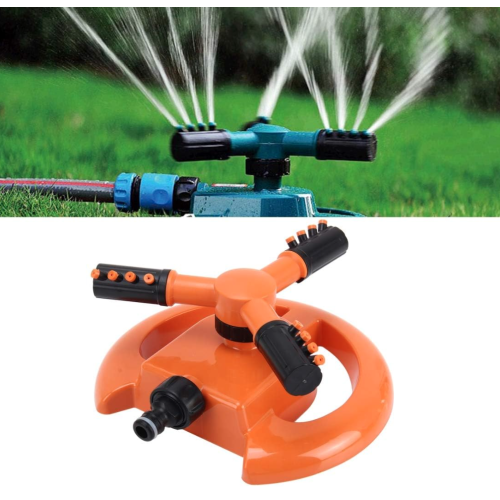 Обертовий садовий розбризкувач 360 Lawn Water Sprinkler круговий розбризкувач для поливання газону iC227