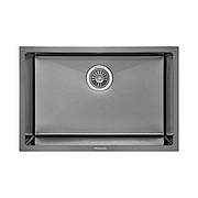 Мийка GRANADO Under top L STEEL S201 black (650*430*220мм)