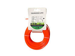 Ліска для підстригання трави зірка L=15м d=3,0мм ТМ Trimmer Line