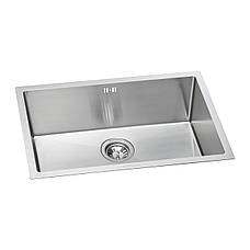 Мийка GRANADO Under top L STEEL S304 Inox (Сатин) (650*430*220мм), фото 2