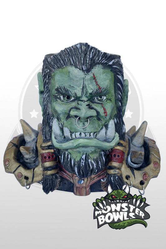 Глиняна чаша для кальяну від Monster Bowls - TRALL