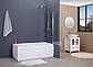 Скляна шторка для ванни AVKO Glass RDY21 70х140см Chrome, фото 2