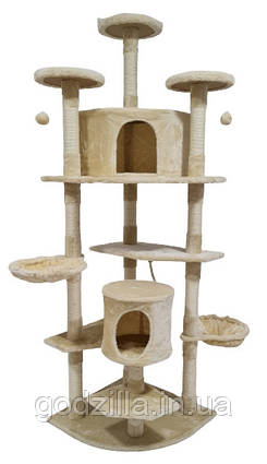 Кігтеточка, будиночок, дряпка для кішок Avko CatTree 1965 Beige