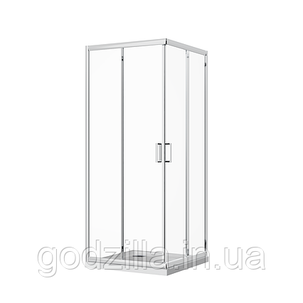 Скляна душова кабіна AVKO Glass  RDR06, 190х90х90 Chrome