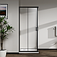 Скляна душова кабіна AVKO Glass RDR06, 190х90х90 Black, фото 4