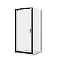 Скляна душова кабіна AVKO Glass RDJ06 90x90x190 Black, фото 2
