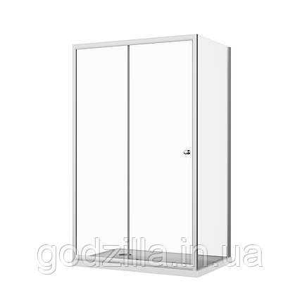 Скляна душова кабіна AVKO Glass  RDY06, 80х120х190 Chrome