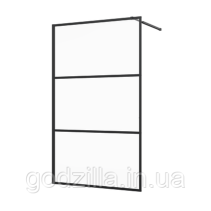 Скляна душова перегородка AVKO Glass S257 195х120 Clear