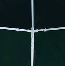 Павільйон садовий Avko Garden 3х6 м з 6 стінками, зелений, фото 3