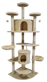 Кігтеточка, будиночок, дряпка для кішок Avko CatTree 1965 Beige