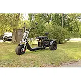 Електроскутер триколісний трицикл чорний MAXXTER TRIKE 2.0 Black. Запас ходу 70 км. Заряджання 8 год. Макс 35 км/год., фото 6
