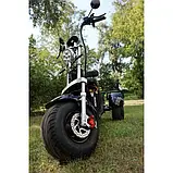 Електроскутер триколісний трицикл чорний MAXXTER TRIKE 2.0 Black. Запас ходу 70 км. Заряджання 8 год. Макс 35 км/год., фото 9