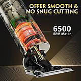 Машинки для стриження волосся Solati для чоловіків Бездротові професійні тримери для бороди з РК-дисплеєм Електричний грумінг, фото 7