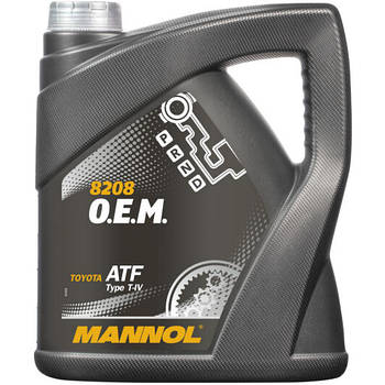 Mannol OEM Toyota ATF Type T-IV, 4 л (MN8208-4) синтетична трансмісійна олива