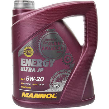 Mannol Energy Ultra JP 5W-20 4 л, (MN7906-4) моторна олива