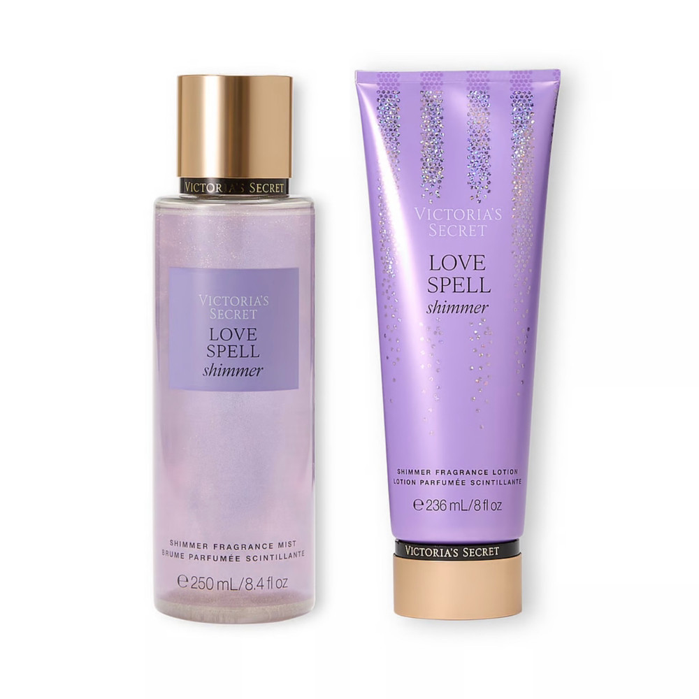 Новий дизайн: парфумований набір з шиммером Victoria’s Secret Love Spell Shimmer