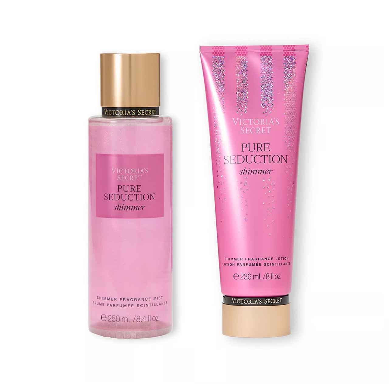 Новий дизайн: парфумований набір з шиммером Victoria’s Secret Pure Seduction Shimmer