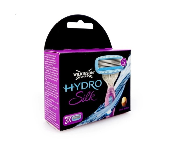 Змінний картридж для гоління жіночий Wilkinson Sword HYDRO Silk 5 лез 3 шт