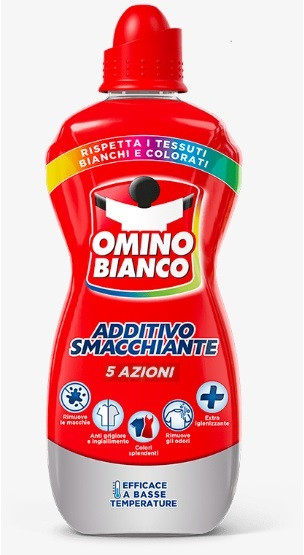 Плямовивідник Omino Bianco для кольорових речей 900 мл