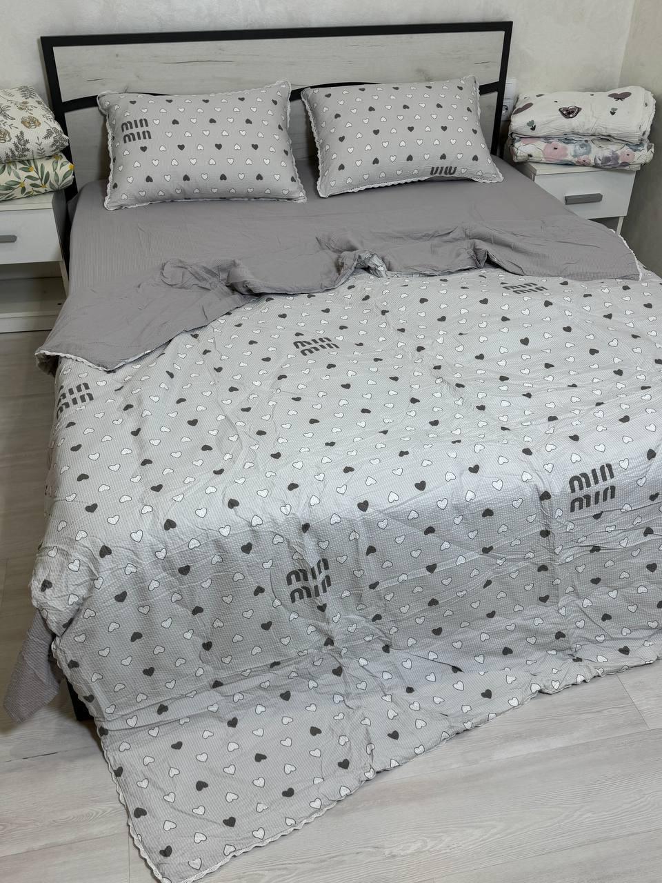 Постільна білизна з літньою ковдрою Євро