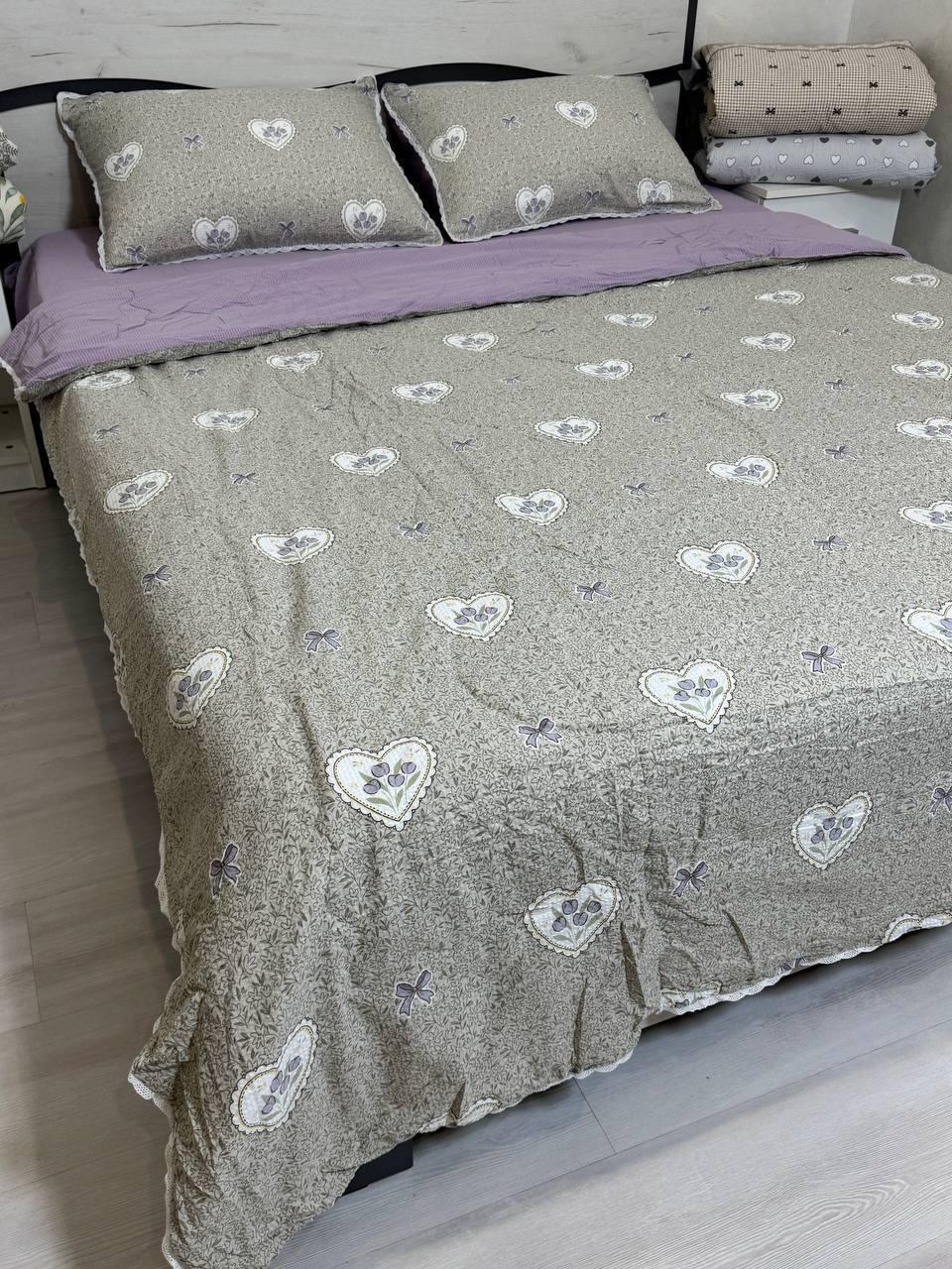 Постільна білизна з літньою ковдрою Євро