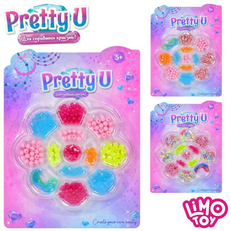 Набір бісеру бусин, нитки PrettyU M5689UA G-Rich, фото 1