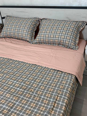 Постільна білизна з літньою ковдрою Євро, фото 2